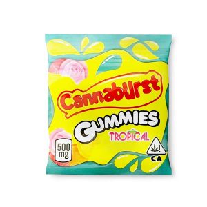 Cannburst Gummies 500MG THC Tropical