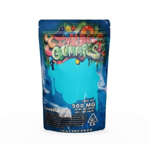 Dank Gummies 500MG THC Blue