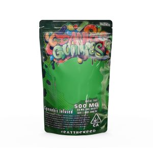 Dank Gummies 500MG THC Green