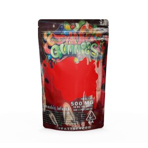 Dank Gummies 500MG THC Red