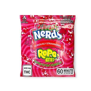 Nerdz Strawberry Bites 600MG THC