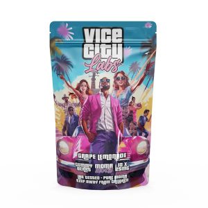 250MG MDMA Gummy Bears – Blue Raspberry Lemonade – Vice City Labs